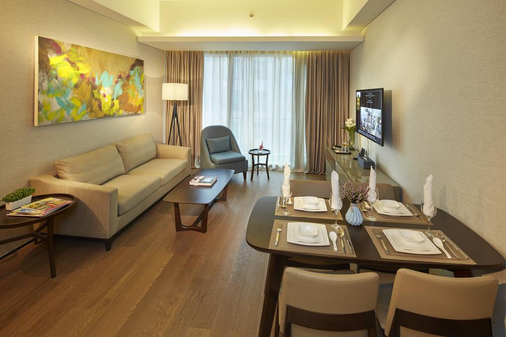 I'M Hotel Makati City Bagian luar foto Living room